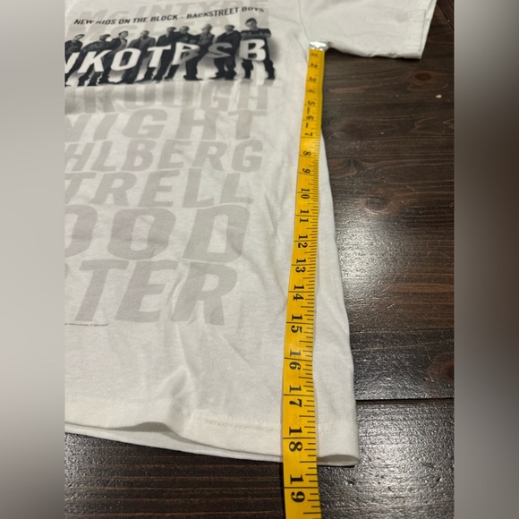 Backstreet Boys & New Kids On The Block NKOTB Tour Concert T-Shirt - Picture 6 of 6
